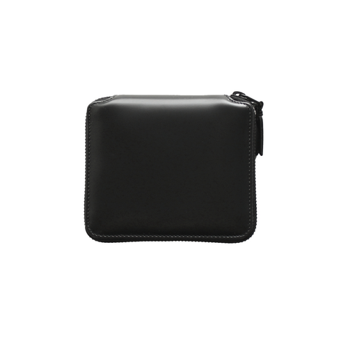 COMME des GARCONS Wallet / Round Zip Wallet - Very Black / Black