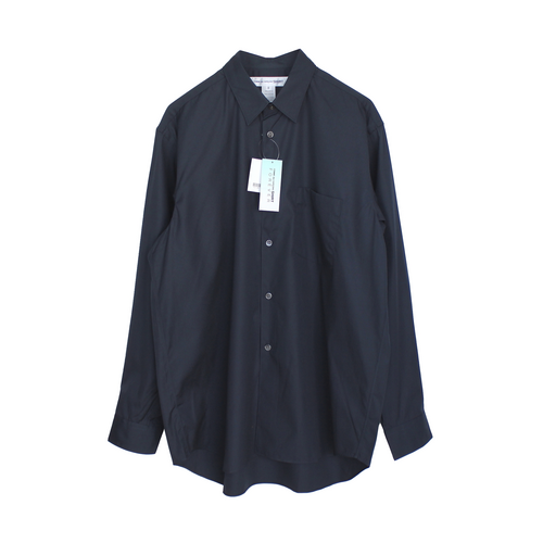 Elendighed køre Koncession COMME des GARCONS SHIRT / FOREVER / Wide Classic Shirt - Cotton Poplin /  Navy | STARLING online store